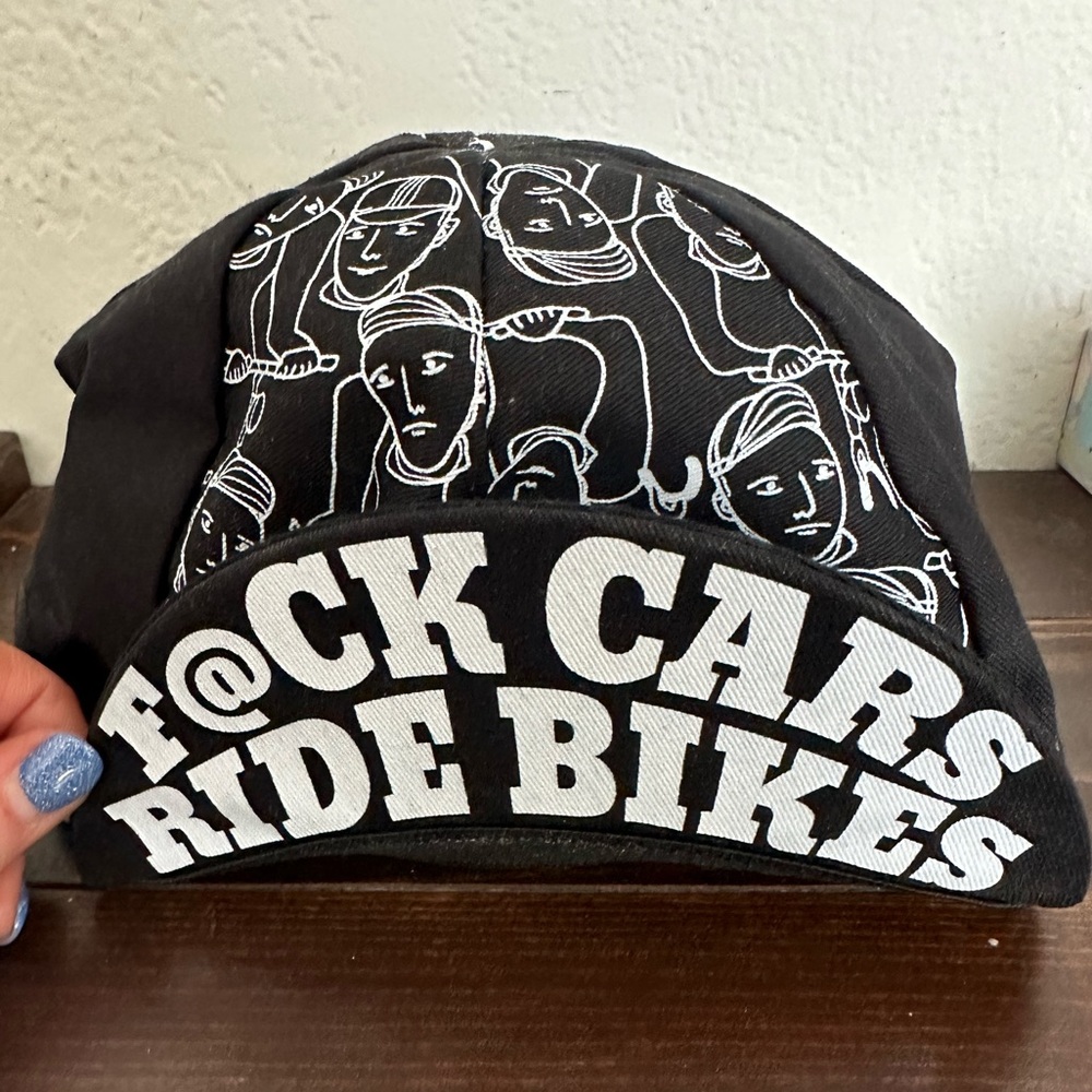 CYCLING CAP F@ck Cars Ride Bikes